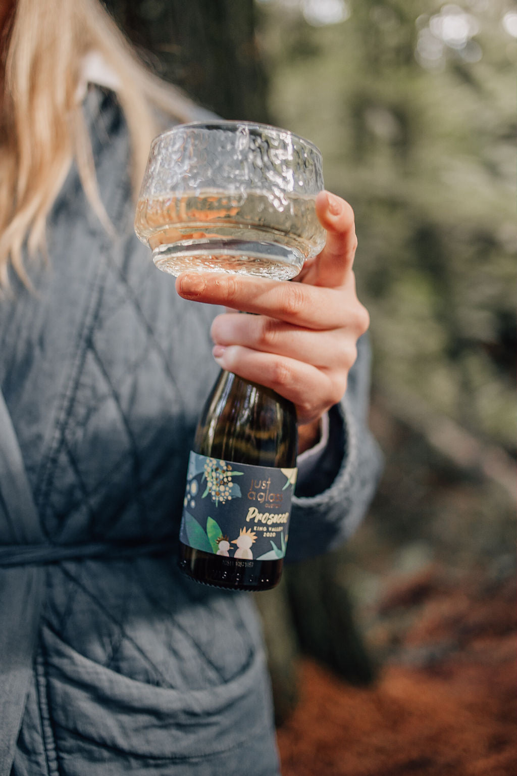 Wildflower Market Bunch + Just A Glass Wine