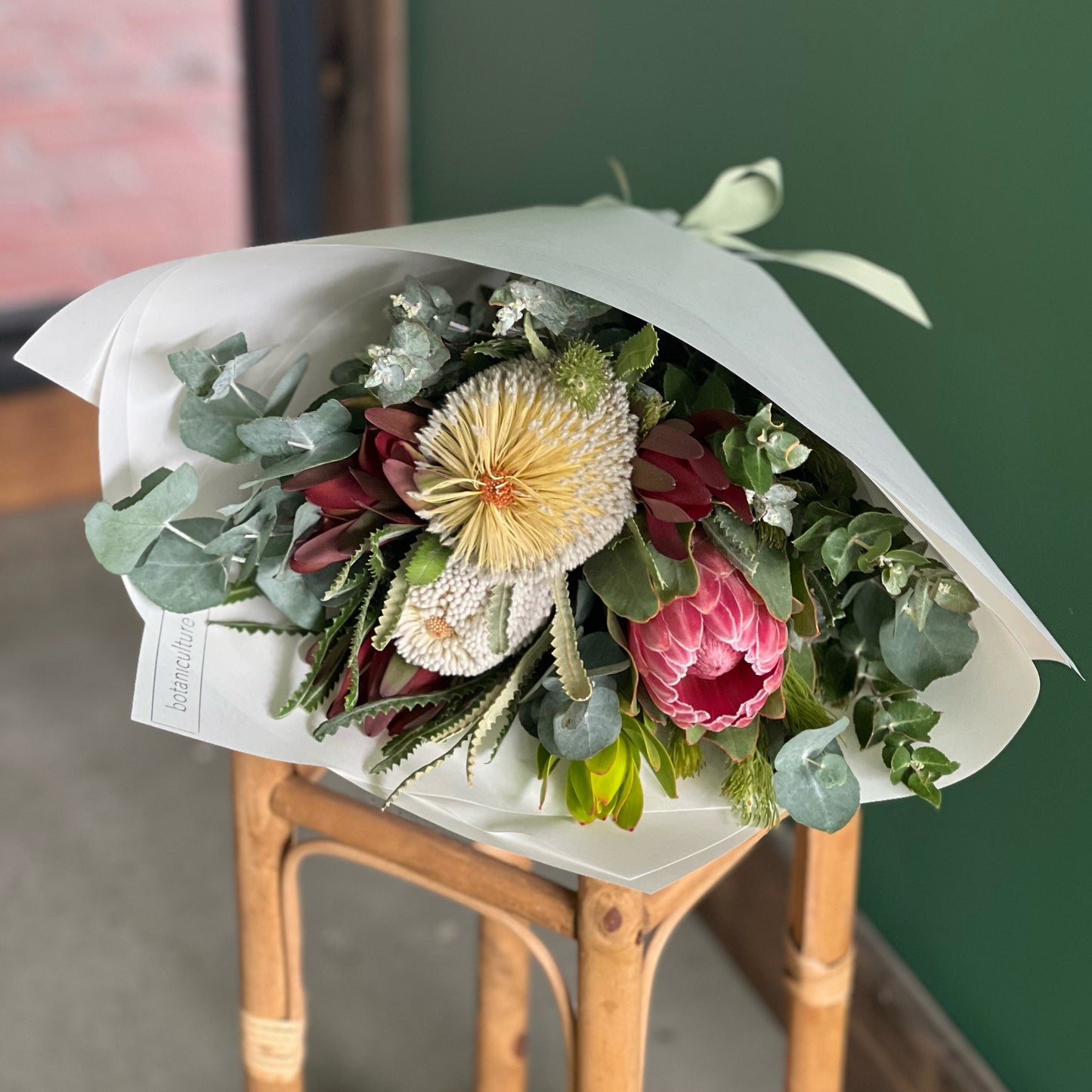 Wildflower Market Bunch + Just A Glass Wine