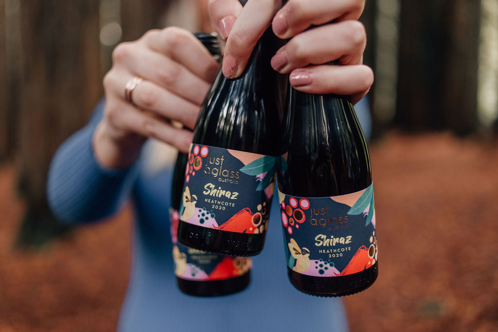 Just a Glass Heathcote Shiraz 200ml Piccolo