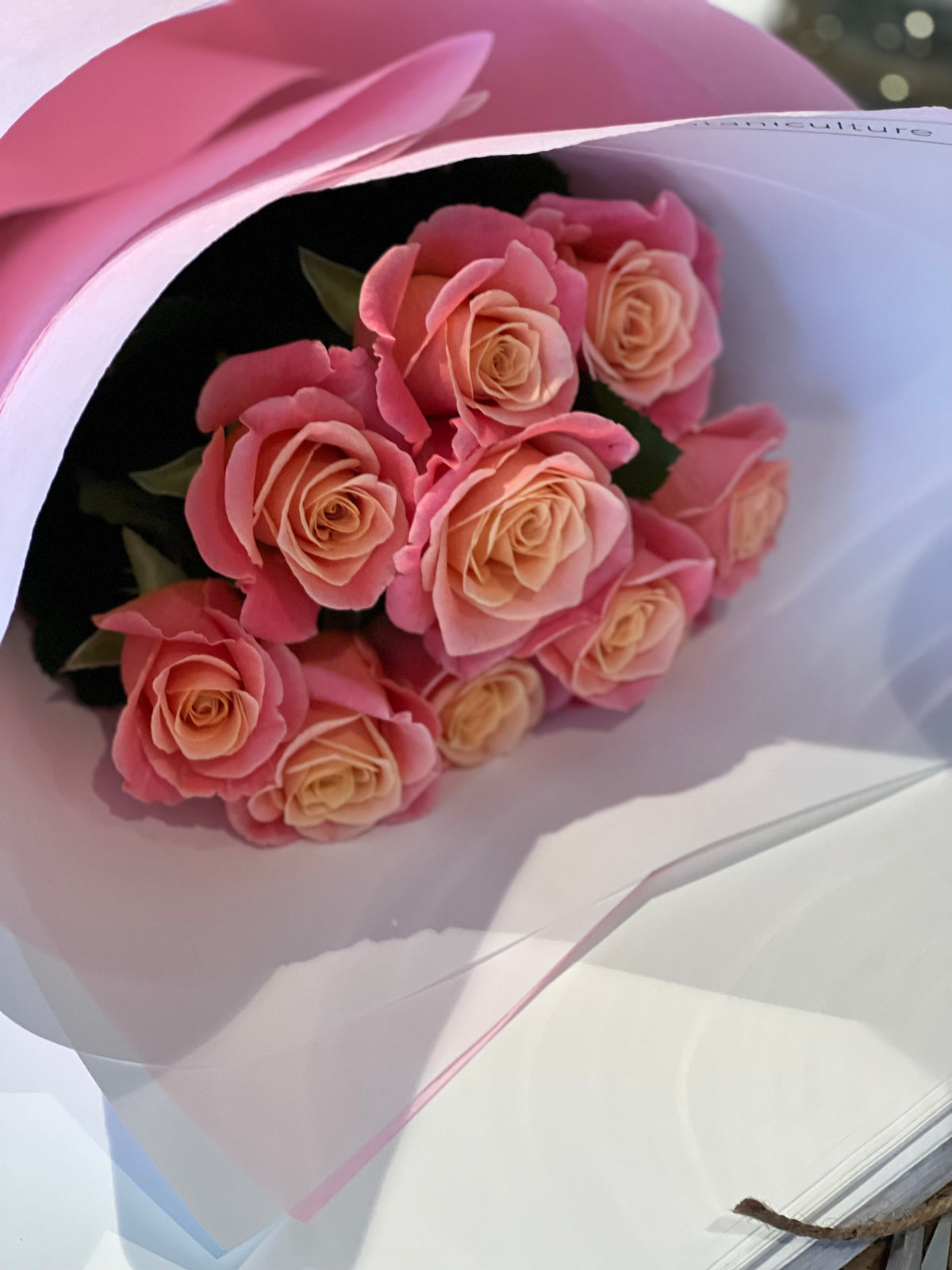 flowers from our farm | locally grown rose bunch