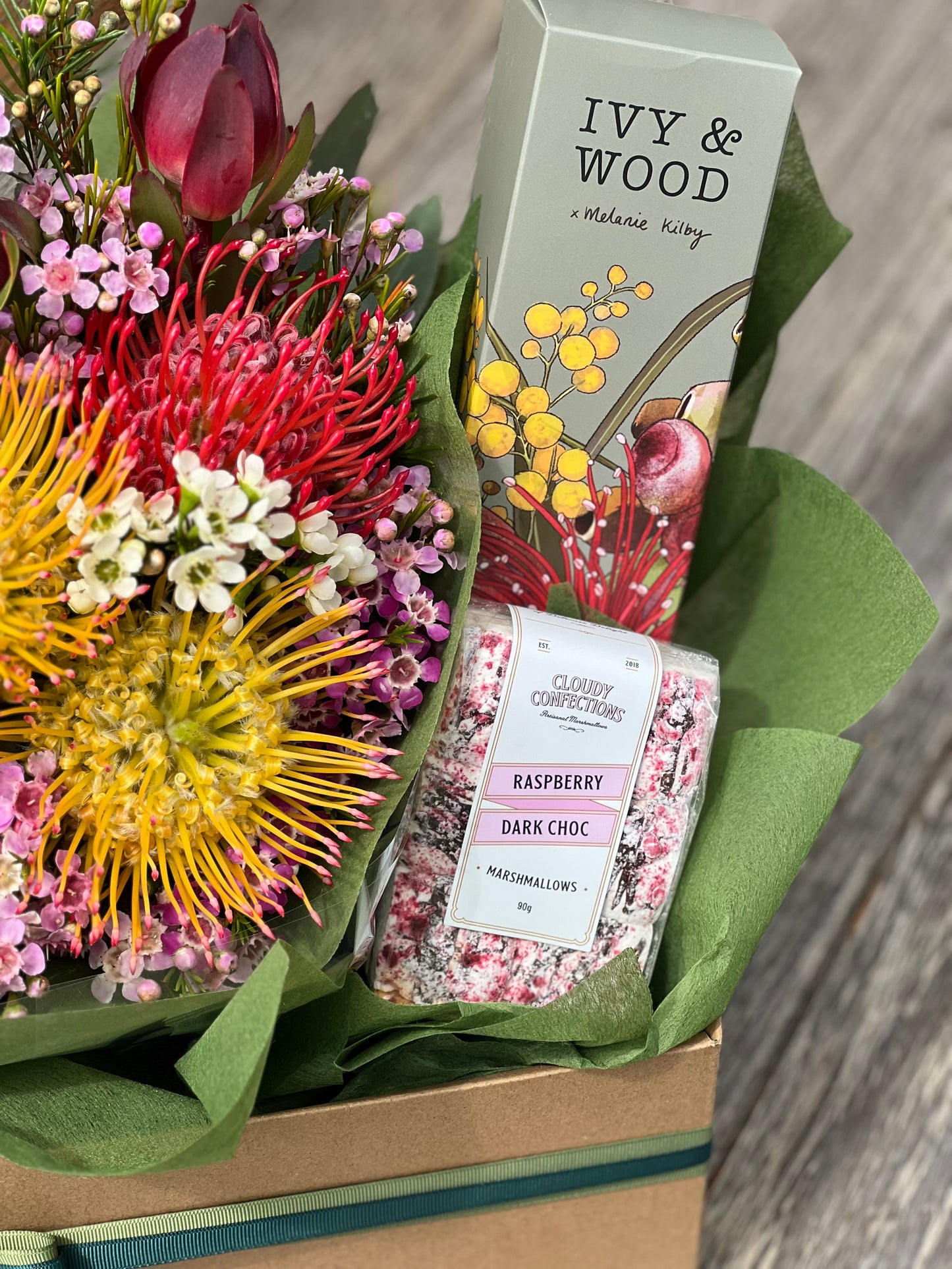 Treat Yourself Bloom Box with Candle