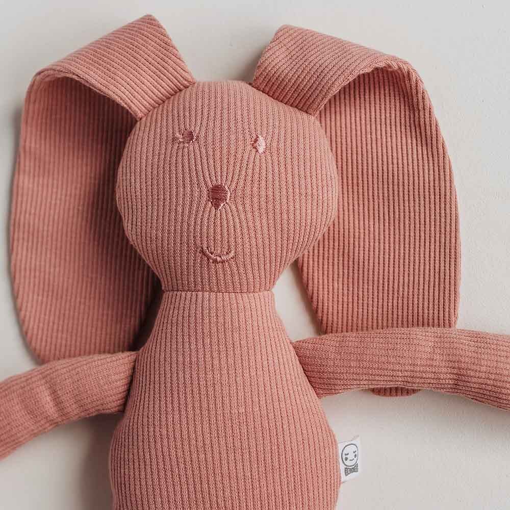 Organic Cotton Snuggle Bunny | Rose